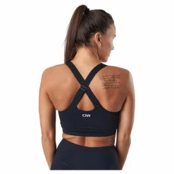 ICANIWILL Scrunch Sports Bra Black* Sport-Bh:Ar|Träning