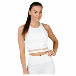 Filippa K Seamless Crop Tank White* Linnen|Träning