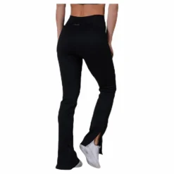 Casall Seamless Rib Slit Pants Black* Träning|Byxor