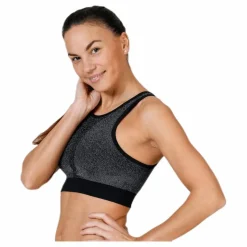 Casall Seamless Sparkle Sports Top Black* Sport-Bh:Ar|Träning