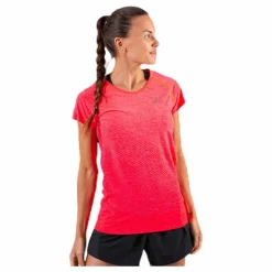 ASICS Seamless SS Texture Pink* T-Shirts|Löpning