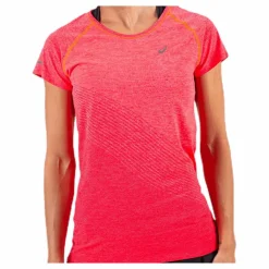 ASICS Seamless SS Texture Pink* T-Shirts|Löpning