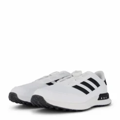 adidas S2G Spikeless BOA 24 Wide Golf Shoes Cloud White / Core Black / Cloud White* Golf|Golfskor