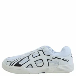 Unihoc Shoe U3 Junior Unisex White/bl White/black* Inomhussporter