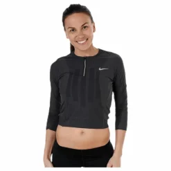 Nike Slam Top PS Black/Silver* Tröjor|Racketsporter