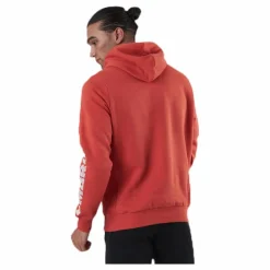 Umbro Sleeve Print Hoodie Red* Fotboll|Tröjor