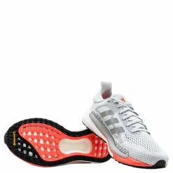 adidas SolarGlide 3 Shoes Dash Grey / Silver Metallic / Signal Pink / Coral* Löparskor|Löpning