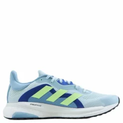 adidas SolarGlide 4 ST Shoes Halo Blue / Signal Green / Sonic Ink* Löpning|Löparskor