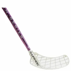 Unihoc Sonic Titan Edge Curve 100 cm Flex 29 White/Pink* Inomhussporter