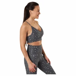 BLACC Soul Ruched Bra Patterned/Grey* Yoga|Sport-Bh:Ar