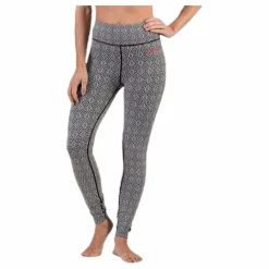 Odd Molly Spin To Win Mid Layer Tights White/Black* Alpint|Underställ