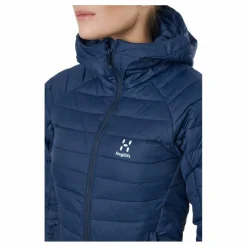 Haglöfs Spire Mimic Hood Women Tarn Blue Solid* Alpint|Jackor