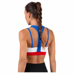 Tommy Hilfiger Sport Sport Bra Mid Impact Back Detail Blue* Sport-Bh:Ar|Träning