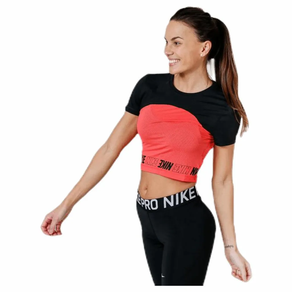 Nike Sport Don't Rest Top SS Orange* T-Shirts|Träning