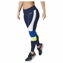 BLACC Sprint Tights Blue/White/Yellow* Tights|Träning