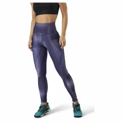 Reebok Sr Lux Hr 2.0 Aop Tight Purple* Tights|Träning