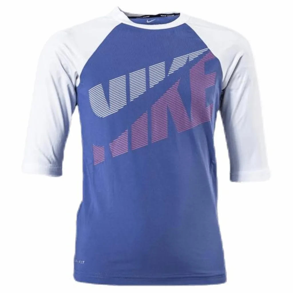 Nike Swim SS Hydroguard Junior Blue*Barn Simning|Badkläder