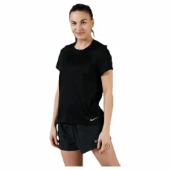 Nike SS Run Top Black* T-Shirts|Löpning