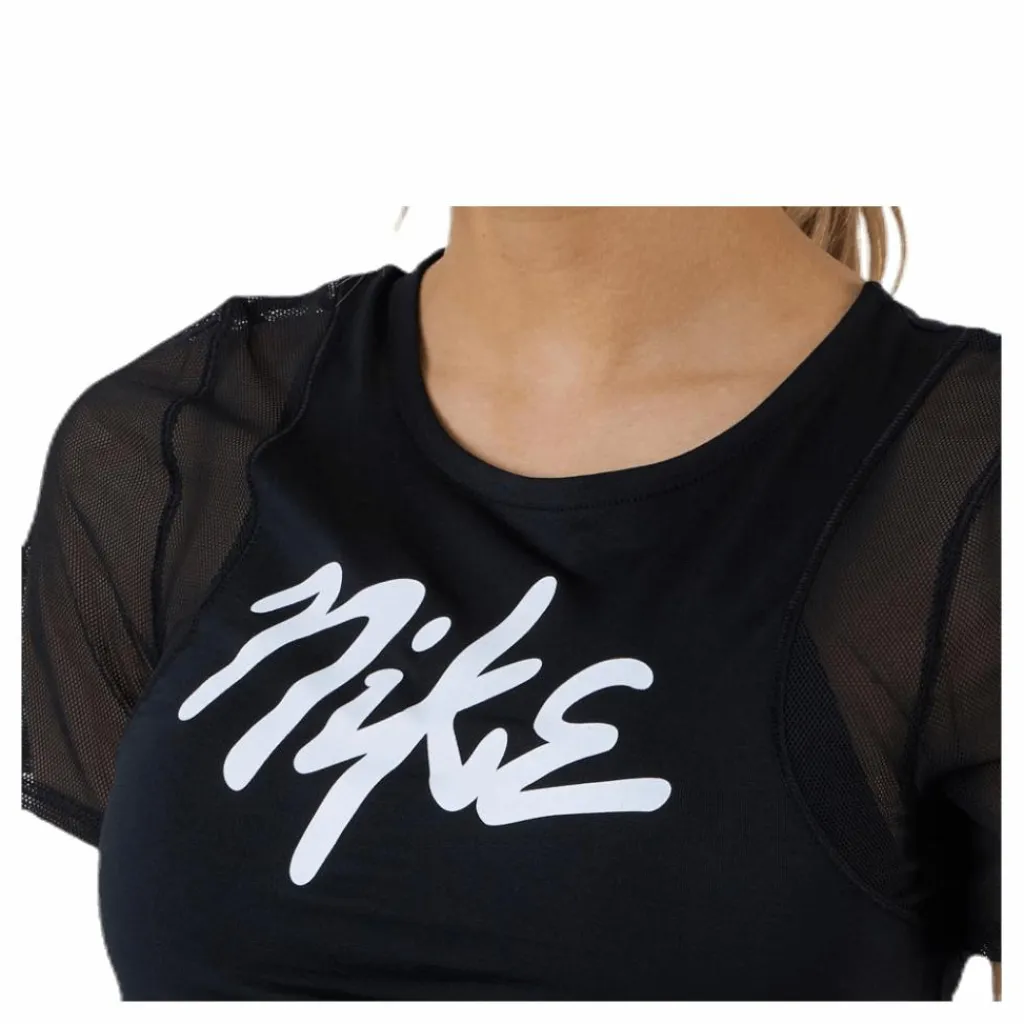 Nike SS Runway White/Black* Löpning|T-Shirts