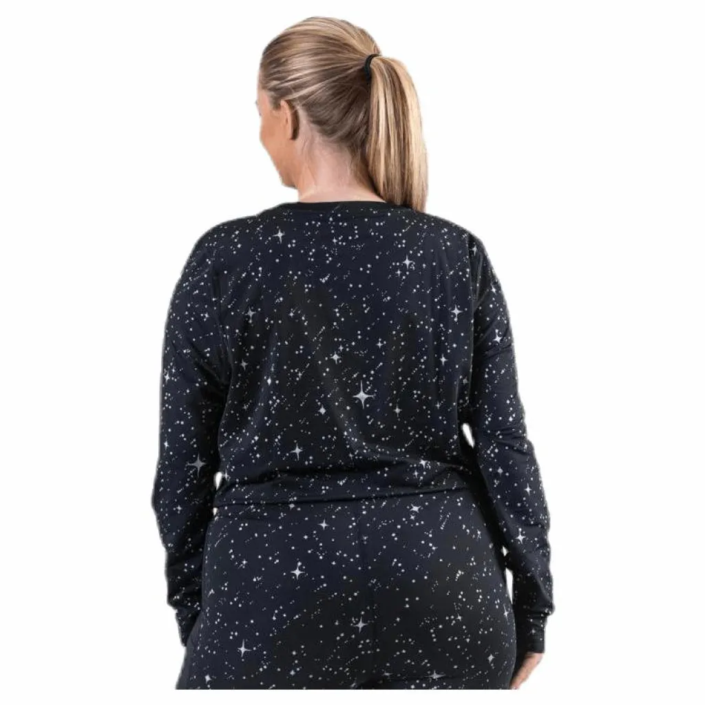 Nike Starry Night MTLC Top Plus Black/Grey* T-Shirts|Träning