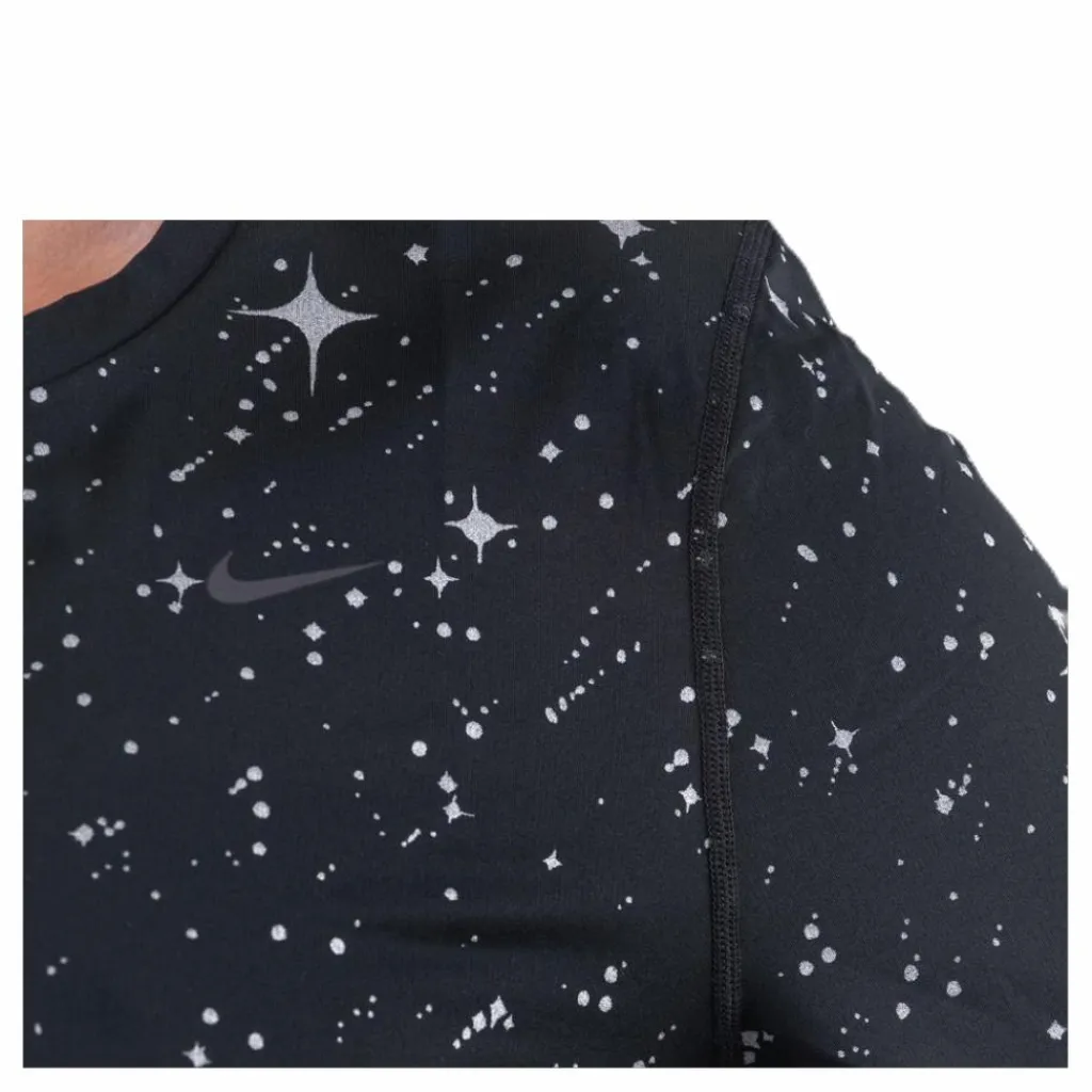 Nike Starry Night MTLC Top Plus Black/Grey* T-Shirts|Träning