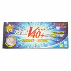 Double Fish 40+3-stars Table Tennis Ball (* Racketsporter|Racket Och Bollar