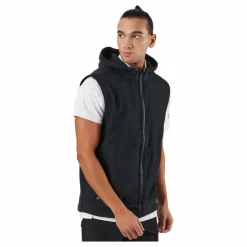 adidas Statement Full-Zip Hooded Vest Black* Golf|Jackor