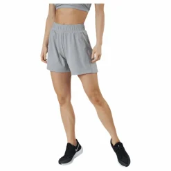 Björn Borg Sthlm Loose Stripe Shorts Grey* Shorts|Träning