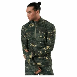 Björn Borg Sthlm Midlayer Half Zip Green* Tröjor|Träning