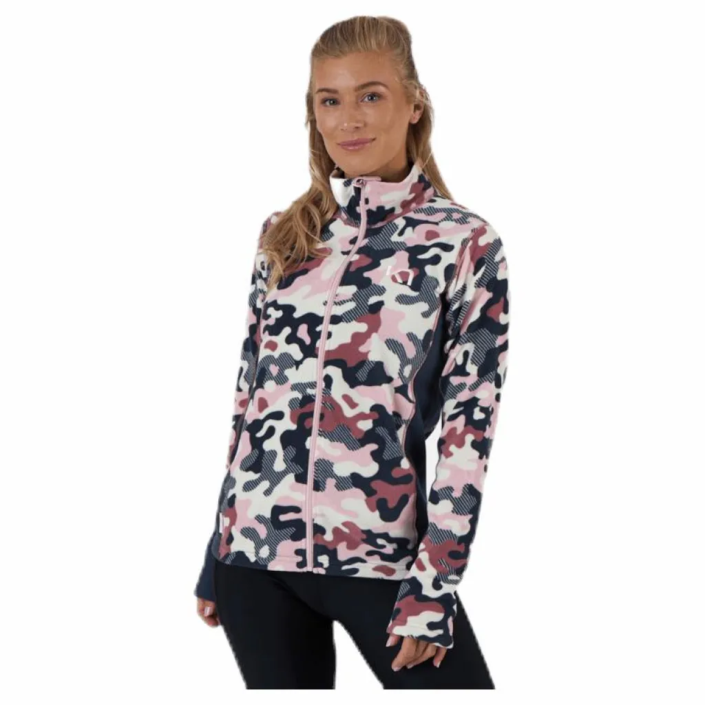Kari Traa Stjerne Fleece Pink/Patterned* Alpint|Jackor