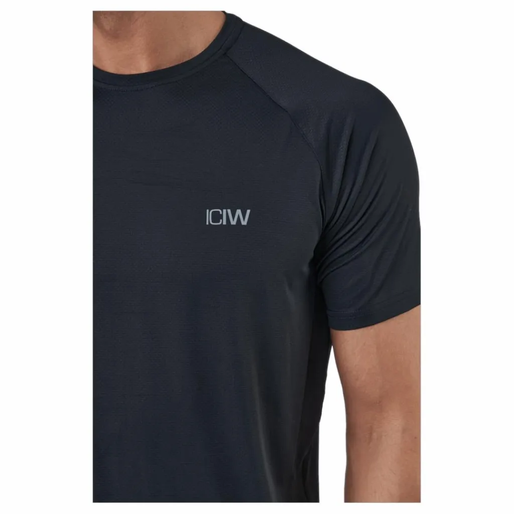 ICANIWILL Stride T-shirt Men Black* T-Shirts|Träning
