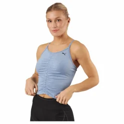 Puma Studio Foundation Ruched Tank Filtered Ash* Yoga|Linnen