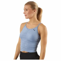 Puma Studio Foundation Ruched Tank Filtered Ash* Yoga|Linnen