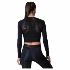 Superdry Studio Seamless Long Sleeve Black* Tröjor|Träning