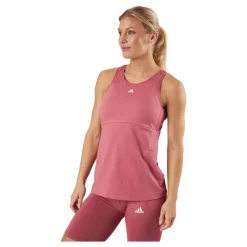 adidas Studio Tank Top Pnkstr/White* Träning|Linnen