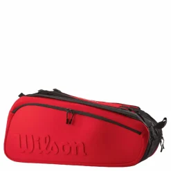 Wilson Super Tour 15pk Clash V2.0 Black/red* Racketsporter|Väskor Och Ryggsäckar