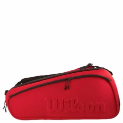 Wilson Super Tour 15pk Clash V2.0 Black/red* Racketsporter|Väskor Och Ryggsäckar
