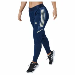 adidas Svff Tr Pnt S W Team Navy Blue/easy Yellow* Fotboll|Byxor