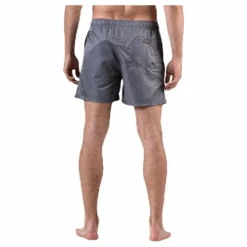 Bread & Boxers Swim Trunk Grey* Simning|Badkläder