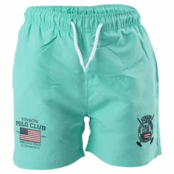 Vinson Polo Club Swimshorts Jabiru Turquoise*Barn Simning|Badkläder