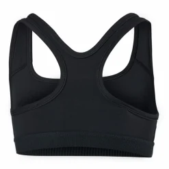 Nike Swoosh Big Kids' (Girls') Sports Bra BLACK/WHITE*Barn Träning|Linnen