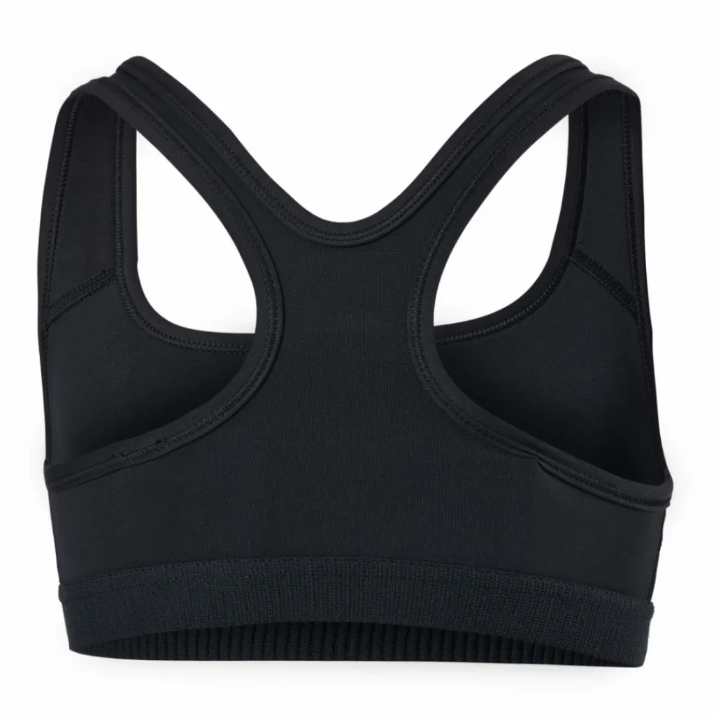 Nike Swoosh Big Kids' (Girls') Sports Bra BLACK/WHITE*Barn Träning|Linnen