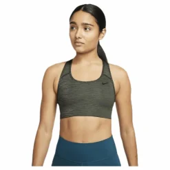 Nike Swoosh Non Pad Bra Green* Sport-Bh:Ar|Träning