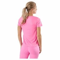 Nike Swoosh Run SS Pink/White* T-Shirts|Löpning