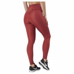Nike Swoosh Run Tight 7/8 Red* Löpning|Tights