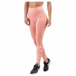 Nike Swoosh Run Tight Pink/White* Löpning|Tights