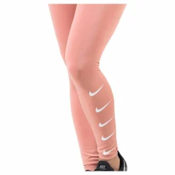 Nike Swoosh Run Tight Pink/White* Löpning|Tights