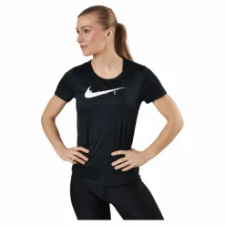 Nike Swoosh Run Top SS Black/Silver* Löpning|T-Shirts