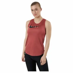 Nike Swoosh Running Tank Red* Löpning|Linnen