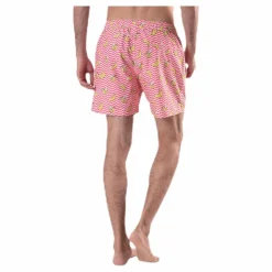 Björn Borg Sylvester Loose Shorts Pink/Yellow* Simning|Badkläder